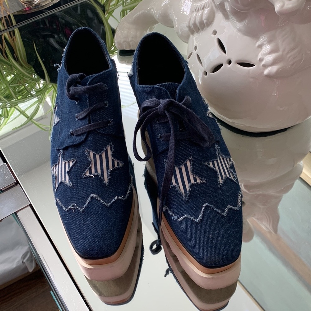 Denim platforms
